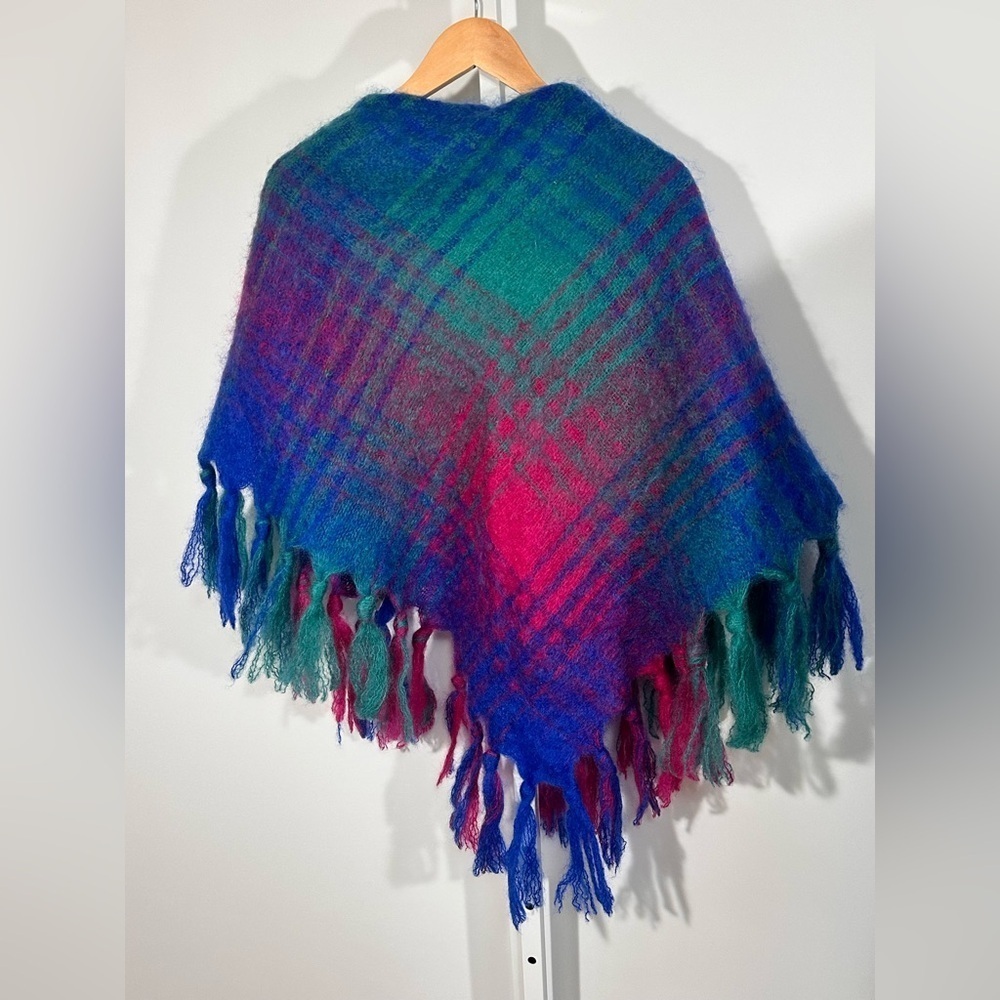 Glentana Mohair Pile Shawl Wrap Scarf Made in Australia - grandma, artsy, winter - Picture 8 of 10